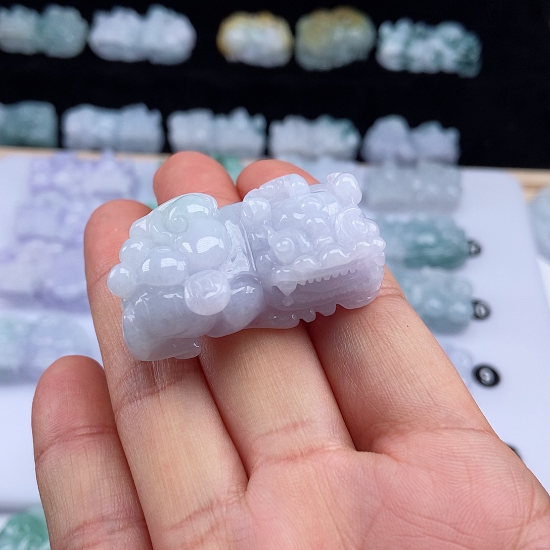 翡翠颈饰未镶嵌*️****翡翠貔貅