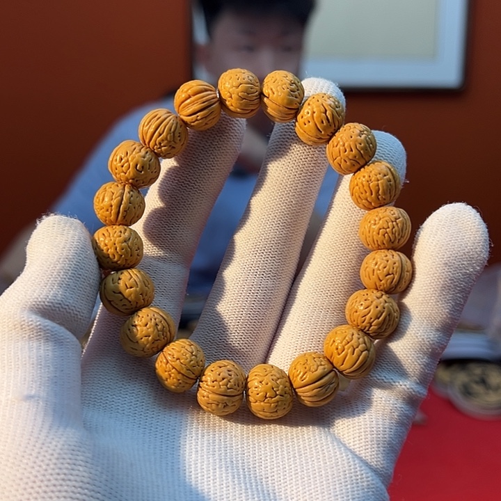 文玩核桃手串s64 （尺寸误差0.5之间）