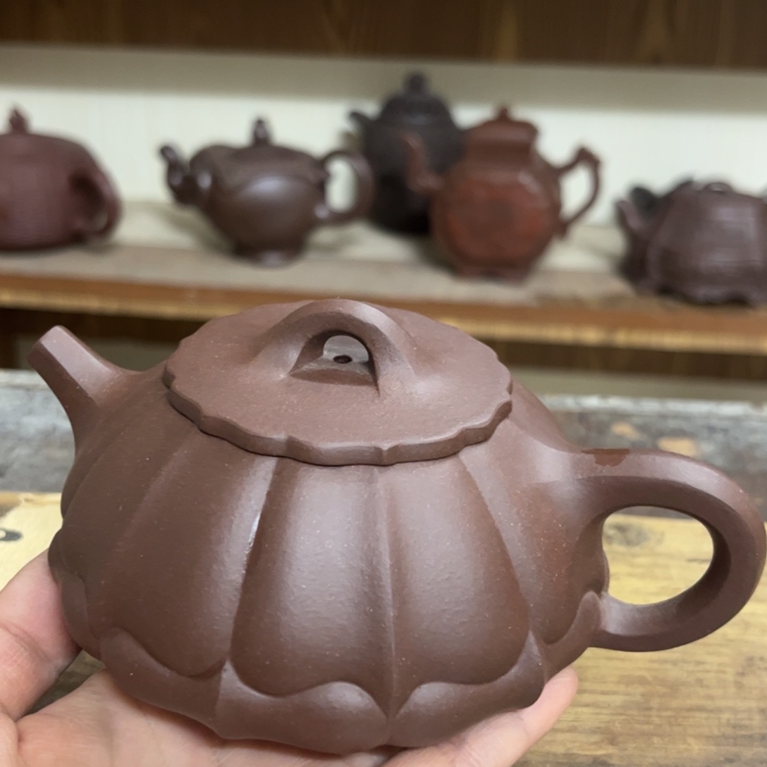 紫砂茶壶紫砂石瓢