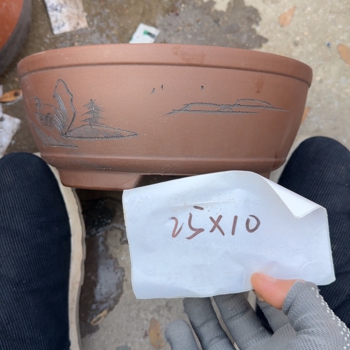 紫砂花盆特价商品