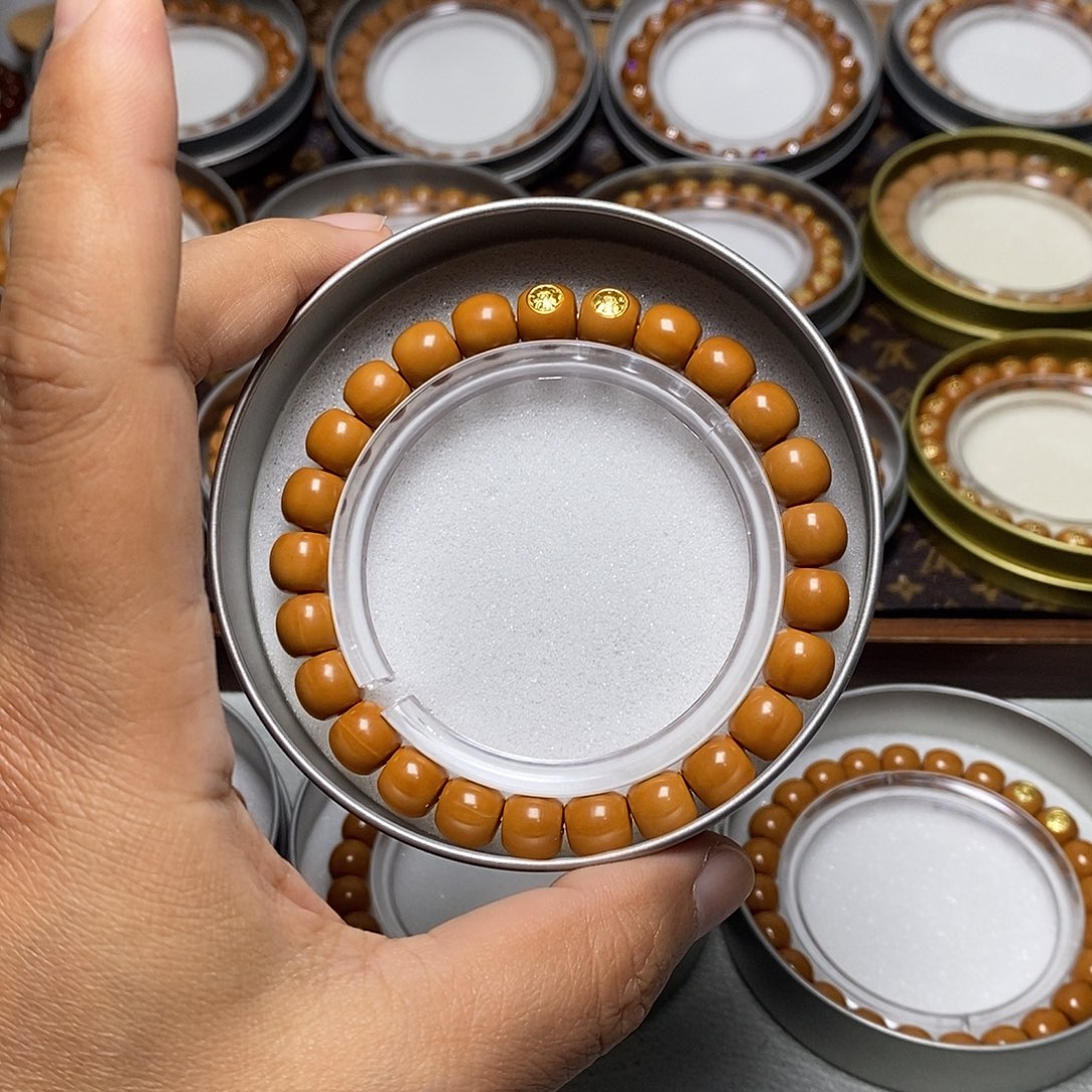 猴头核桃手串83号18k双标超小老型9左右