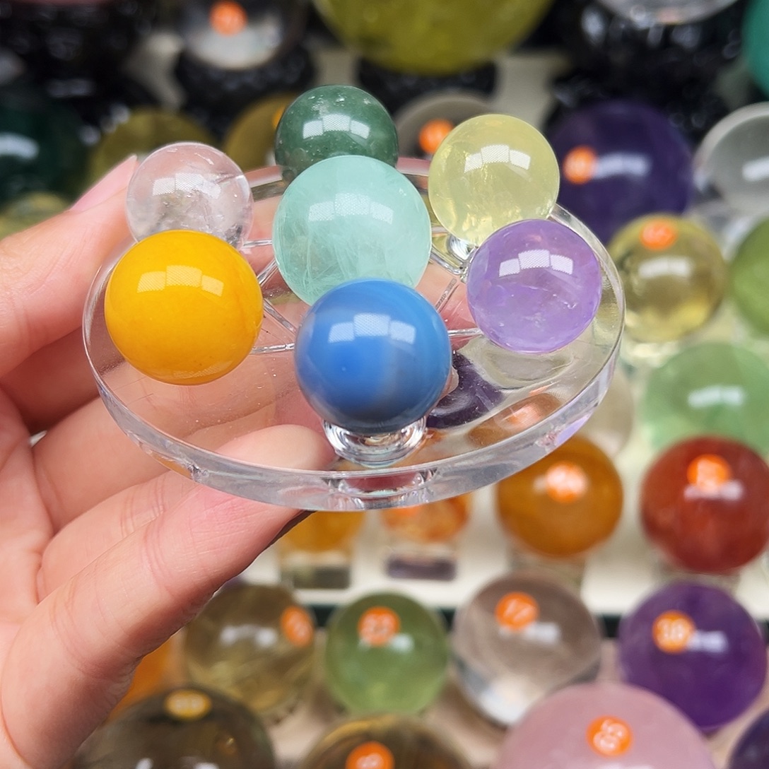 水晶未镶嵌珠宝半成品8