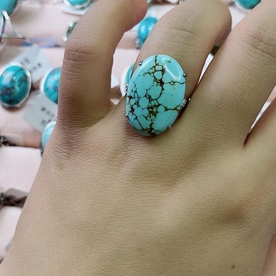 绿松石珠宝奇石未镶嵌