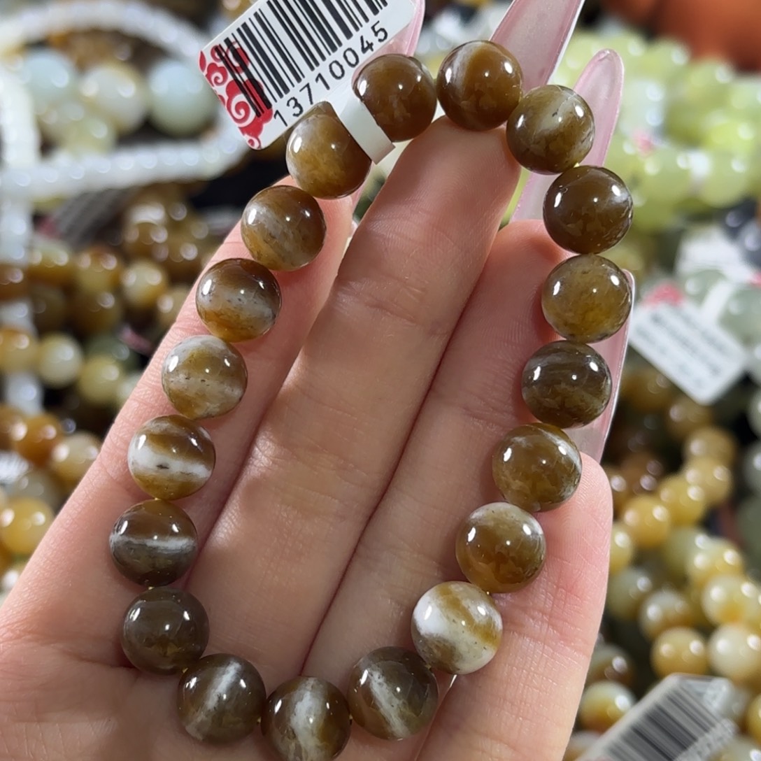 和田玉未镶嵌手链213