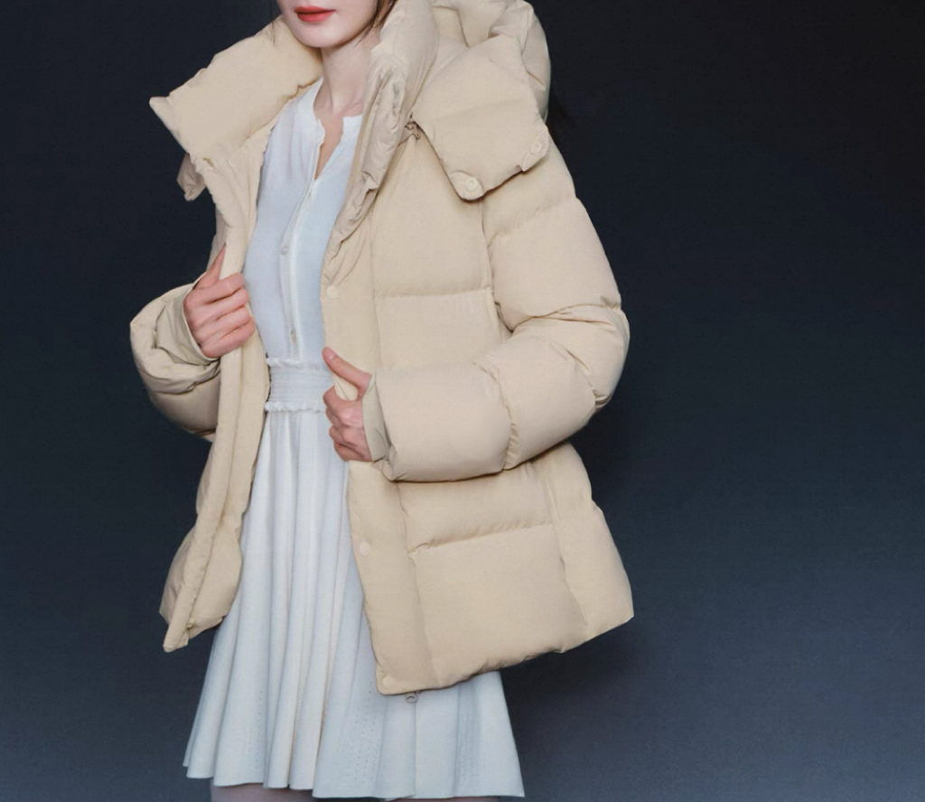 【叶子好物】A1350  女生95绒羽绒服