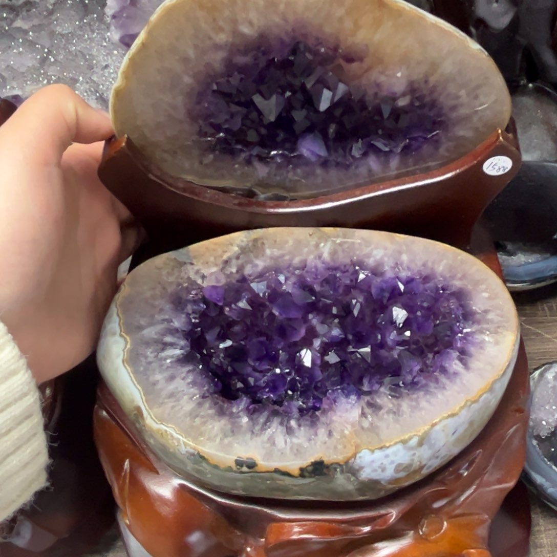 水晶大型摆件（非配饰）未镶嵌K***孩