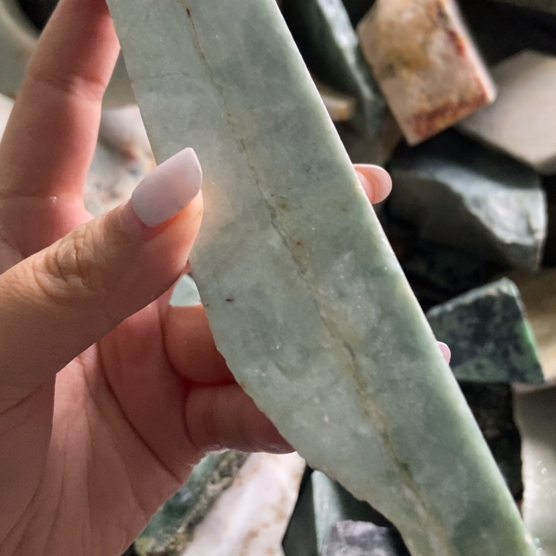 翡翠未镶嵌挂件天然翡翠