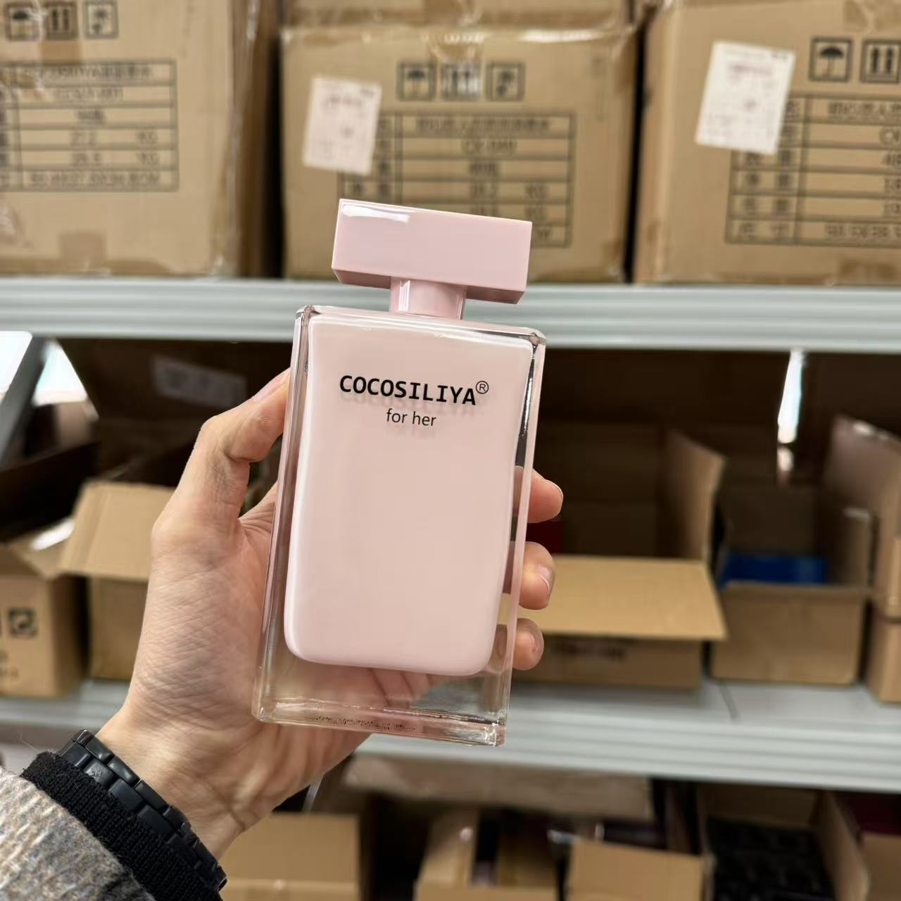 【平跳好物--粉瓶for her】气质女士香水温柔木质花香持久留香120ML