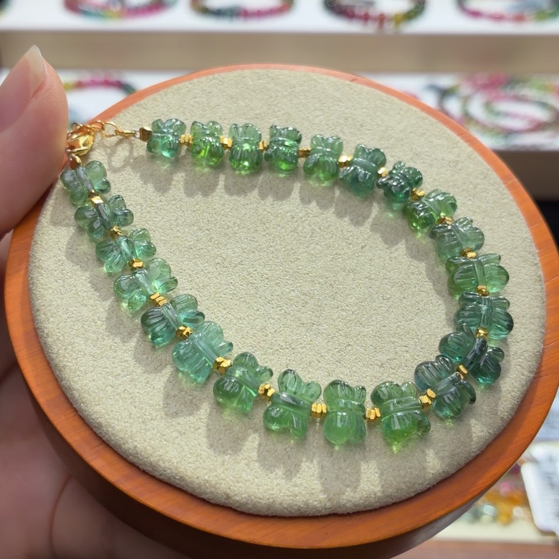 手串未镶嵌碧玺两天看货期