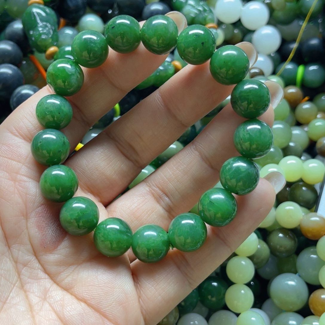 和田玉手链未镶嵌