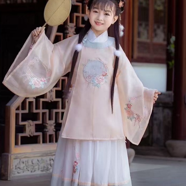 【明制套装】国风系列女童no退换 明制套装