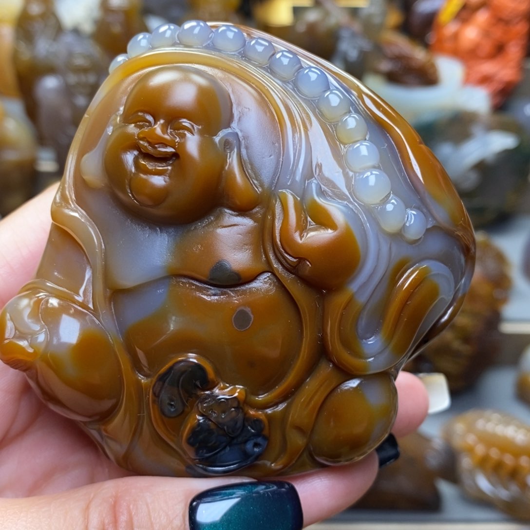 玛瑙/玉髓摆件未镶嵌