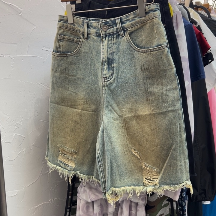 LQ正版 牛仔中裤S