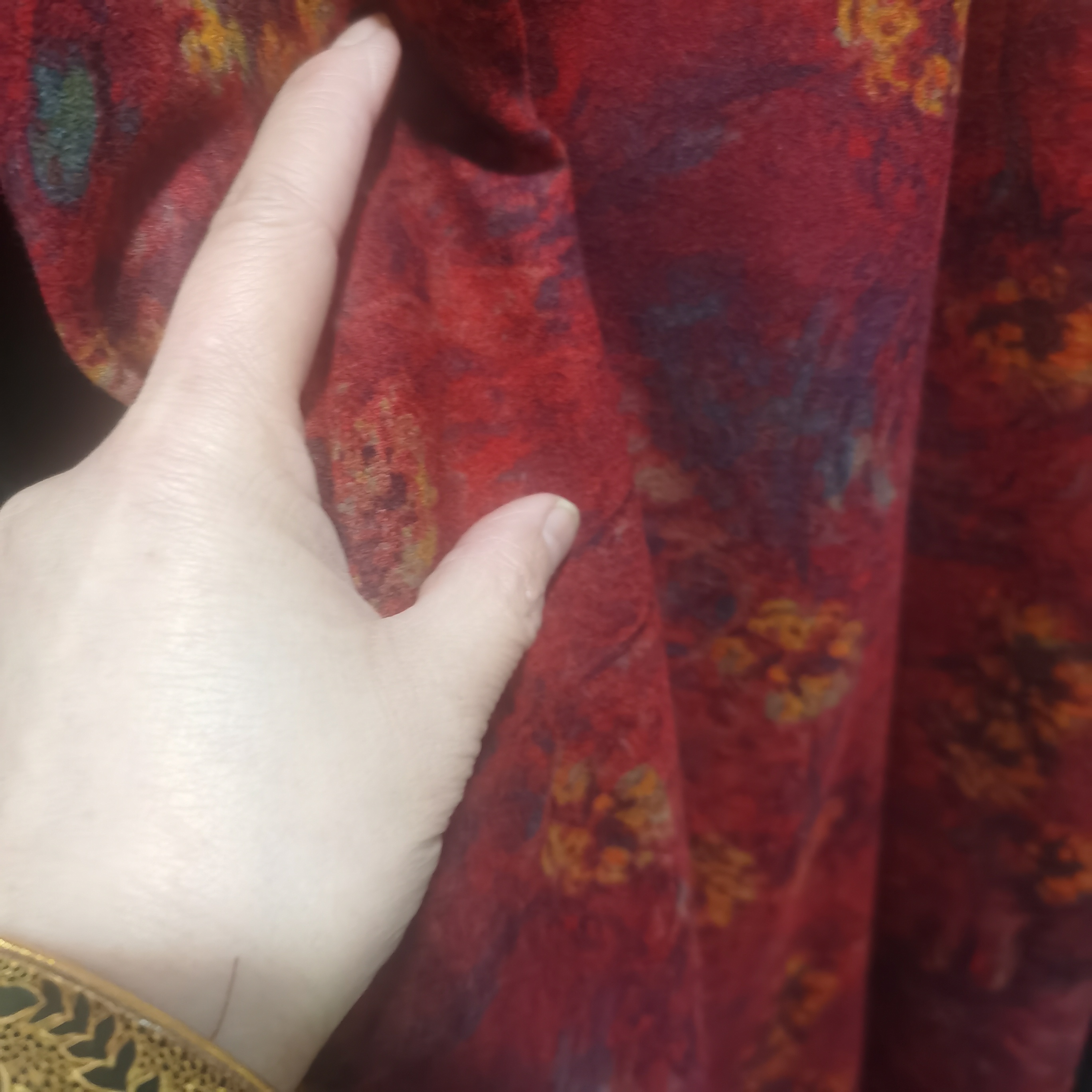 奥驼绒布料193号2米