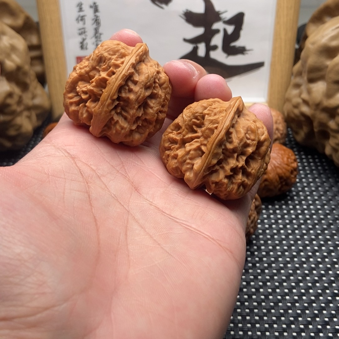 吊坠文玩核桃39方块