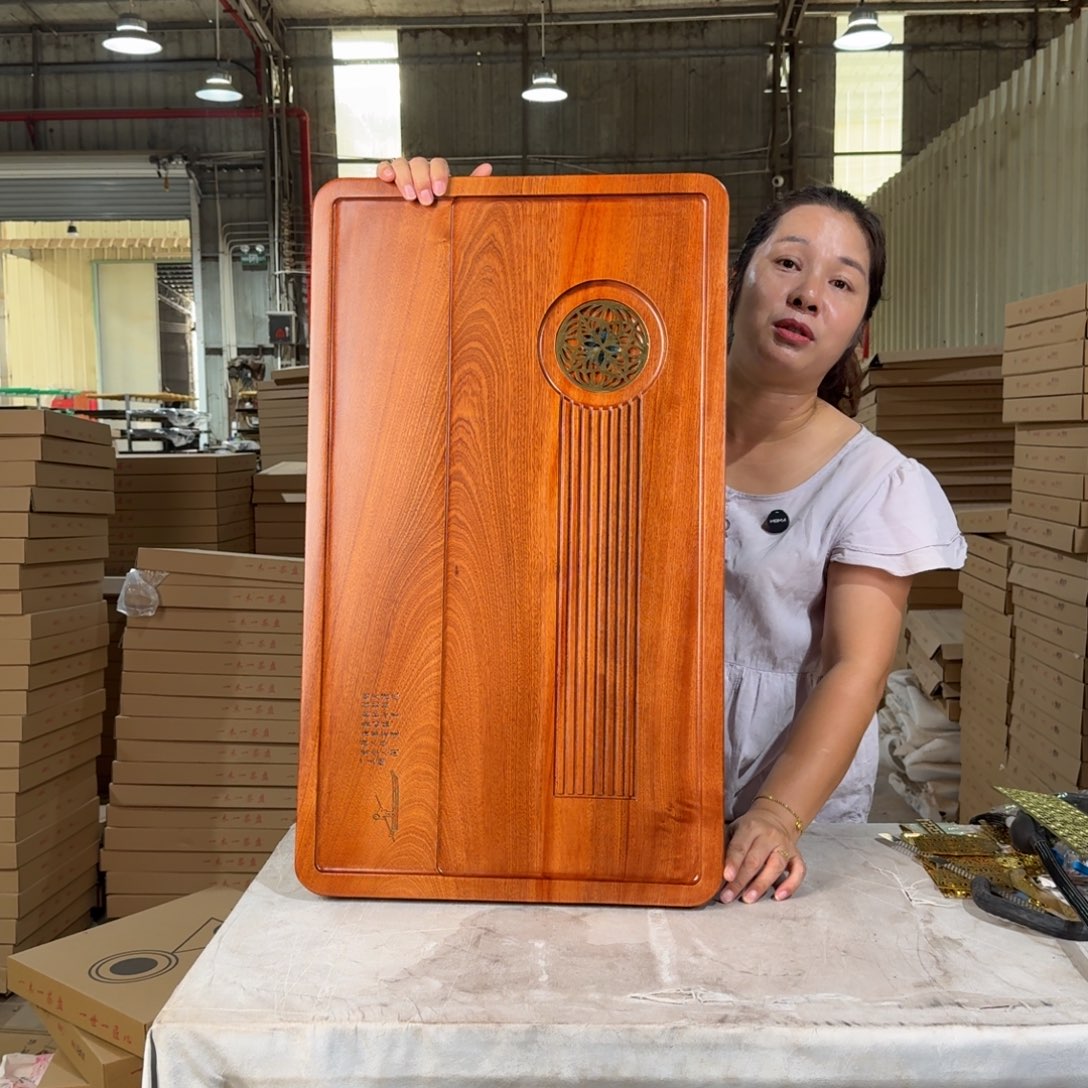 花梨木茶盘73*43尺寸