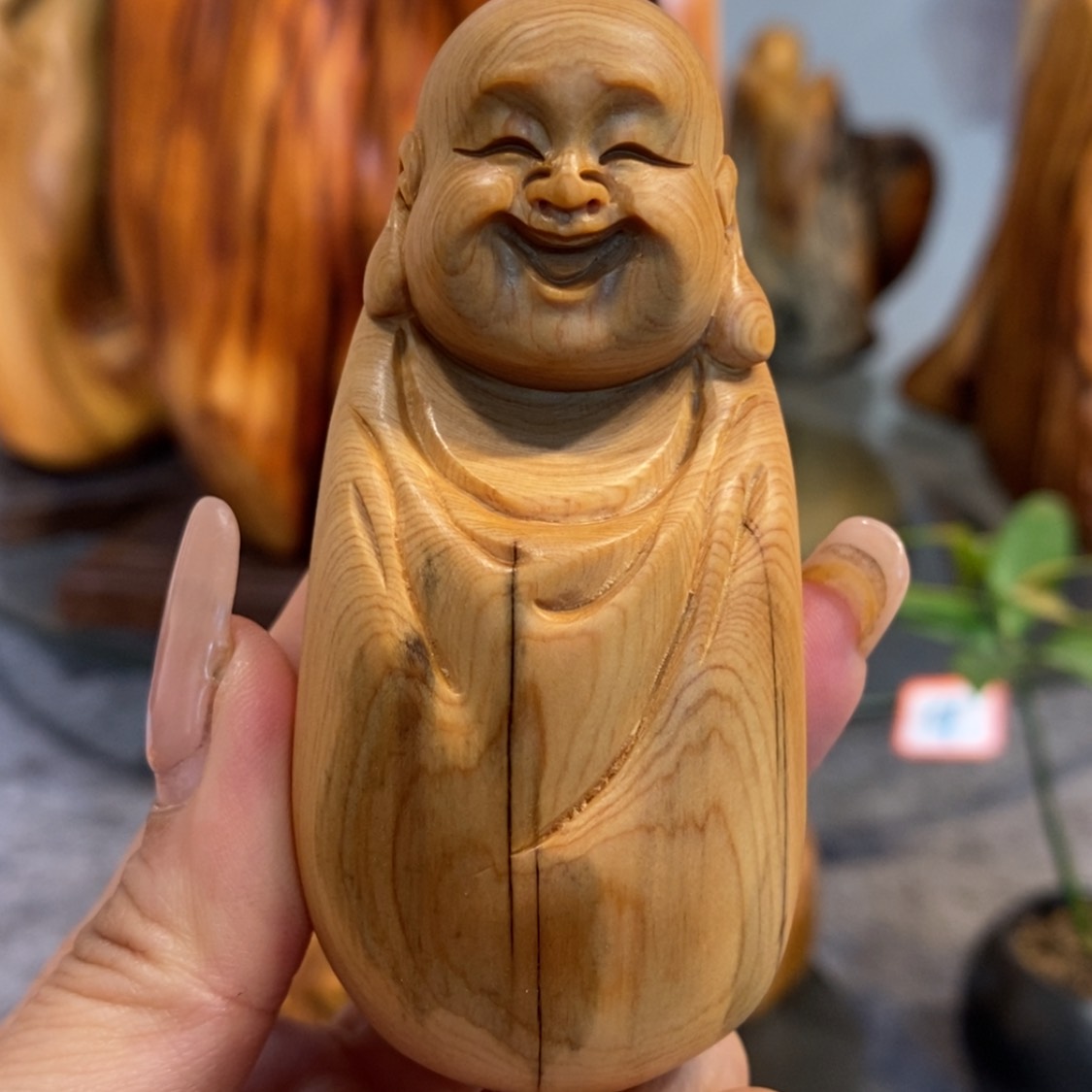 【闪购商品】柏木（崖柏）根雕木雕工艺品摆件，满十送一手把件