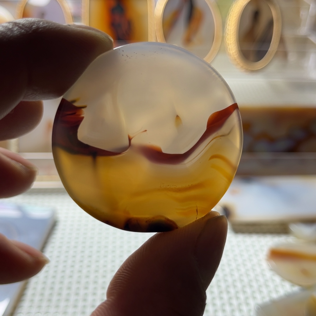 玛瑙/玉髓未镶嵌颈饰