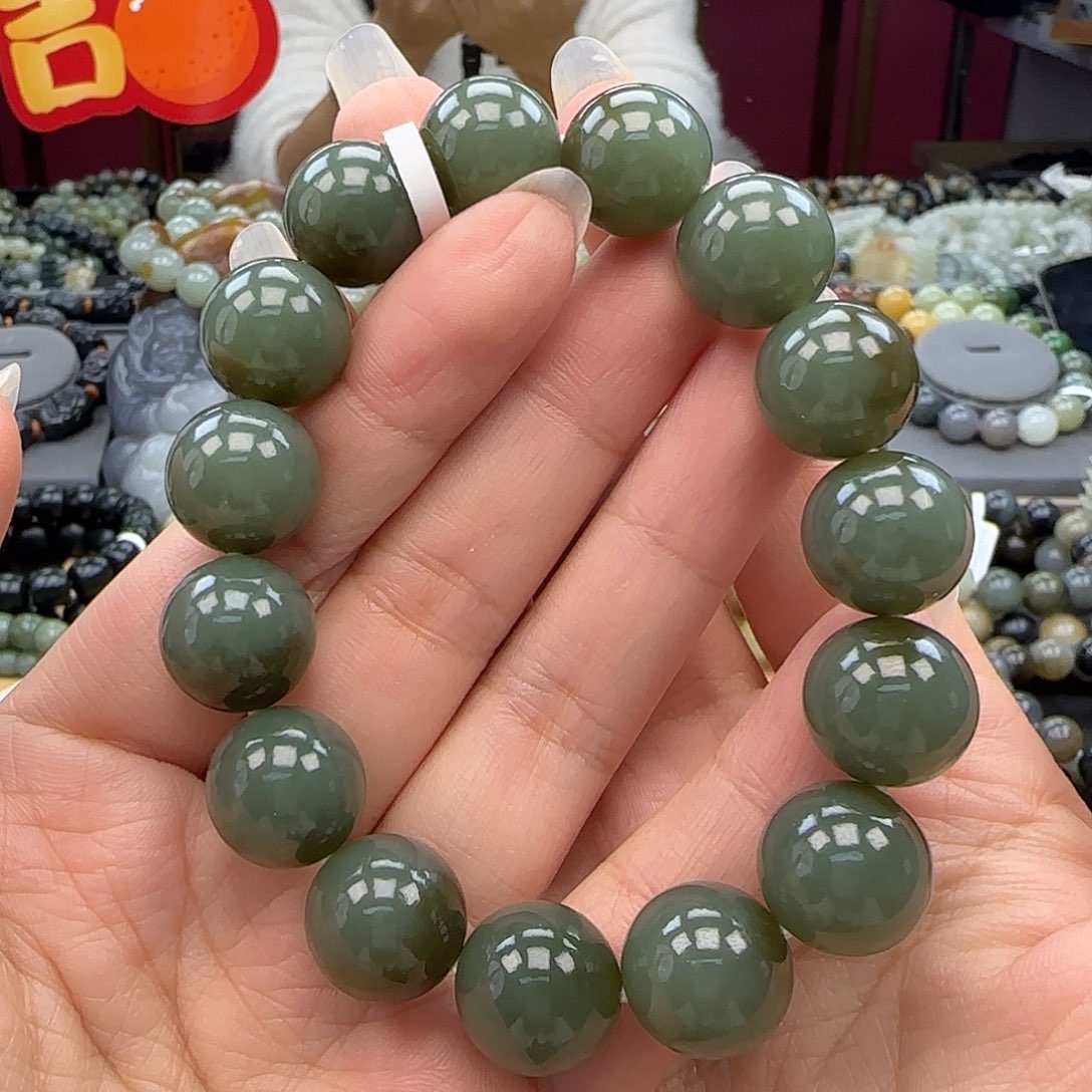 和田玉手链未镶嵌