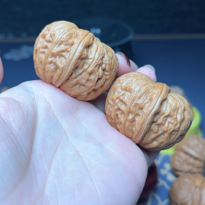 文玩核桃把件金*43元宝