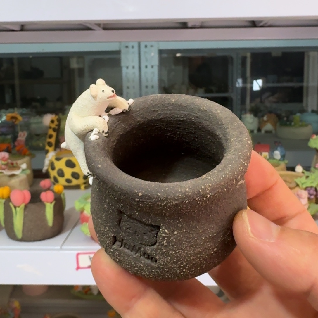 厂家直销手工花盆摆件