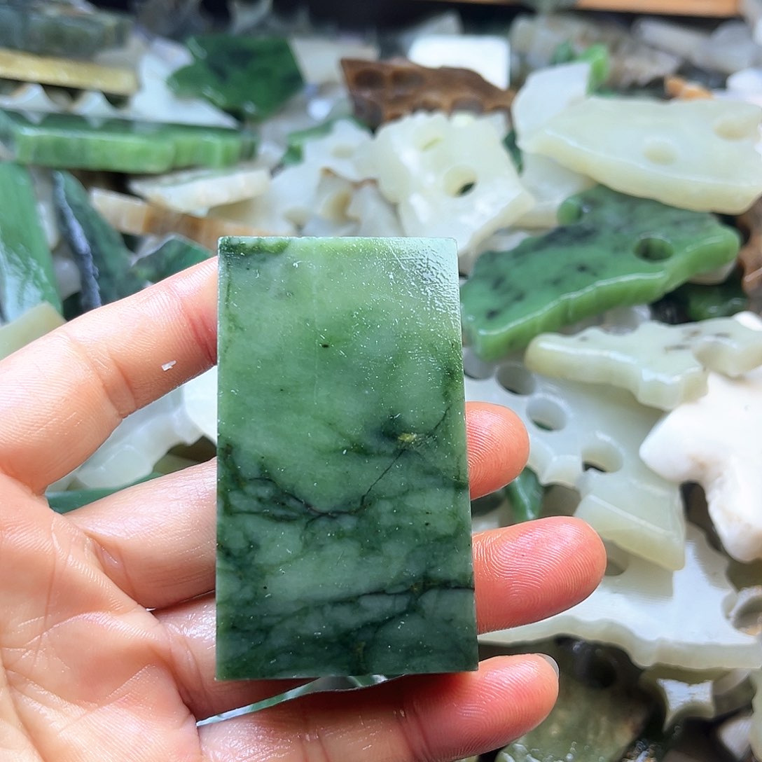 未镶嵌和田玉笔搁