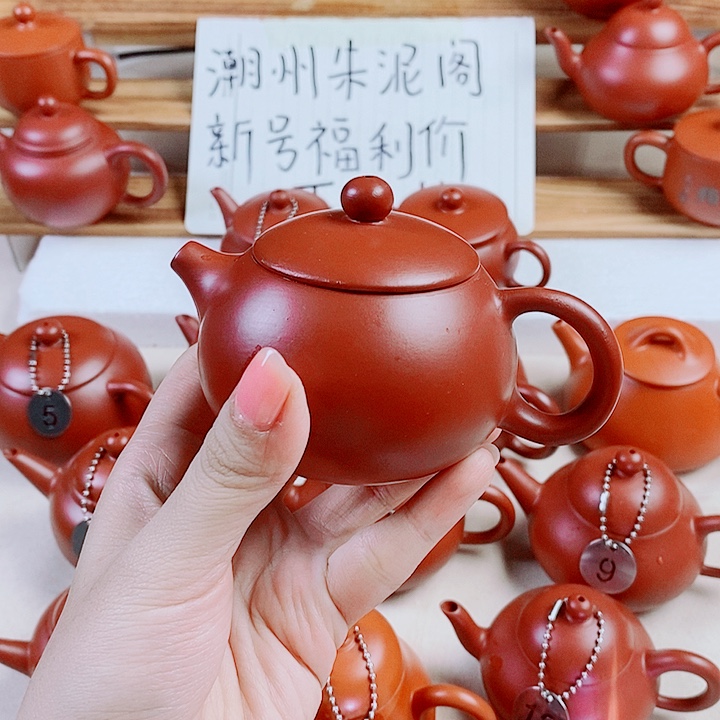 潮州朱泥壶小西施140