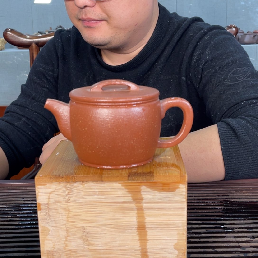 紫砂茶壶我也很开心