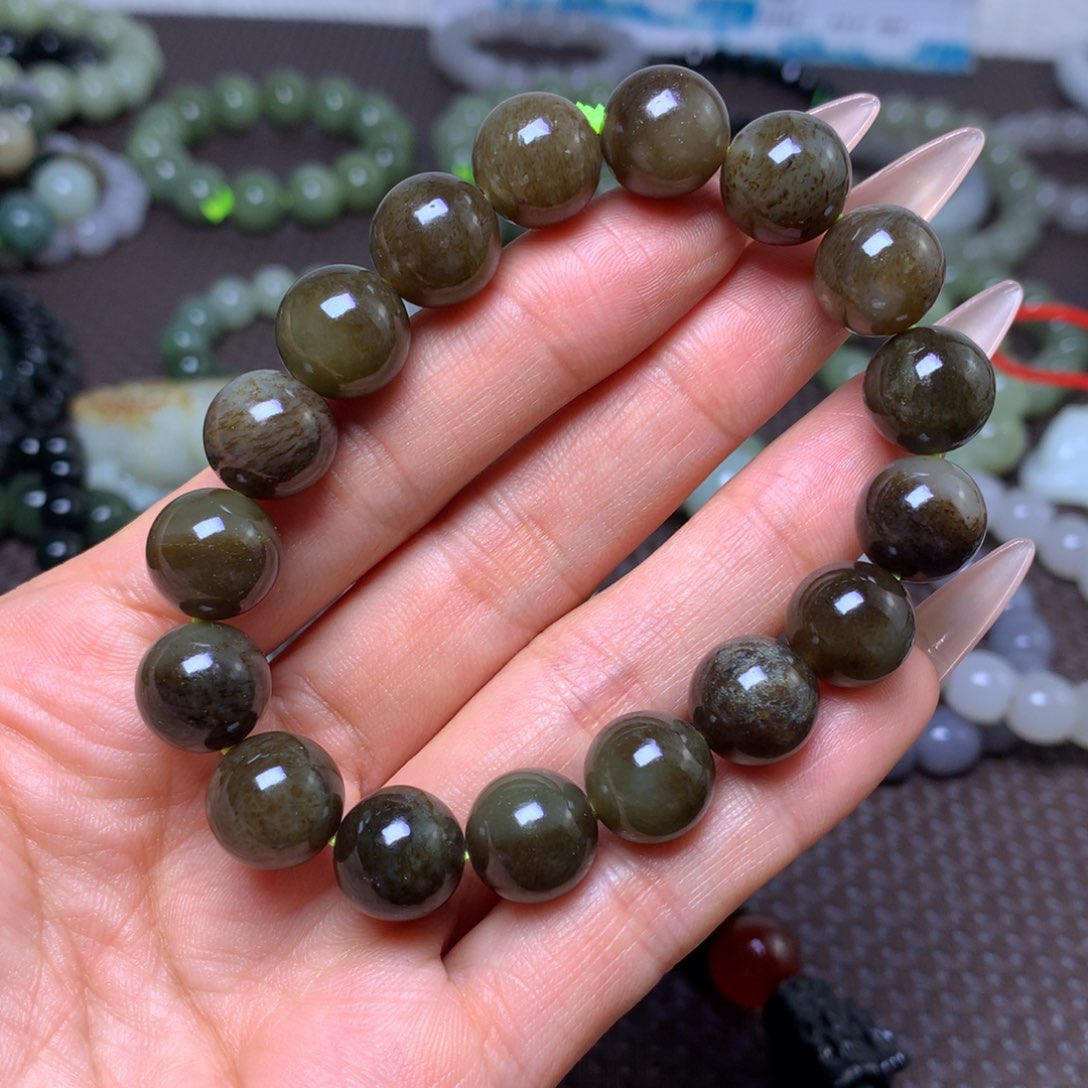 未镶嵌手串和田玉卡12