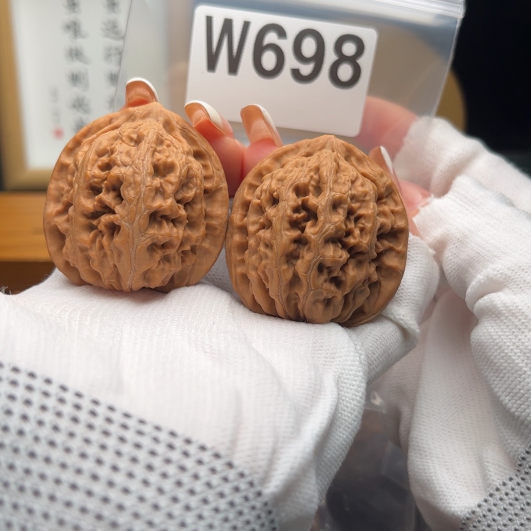 文玩核桃把件木*41凤凰台w 698