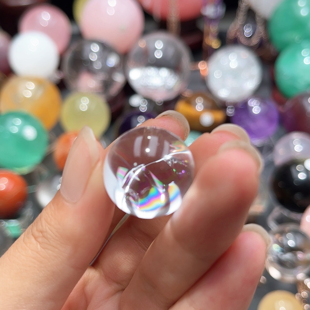 未镶嵌珠宝半成品水晶微瑕2.19