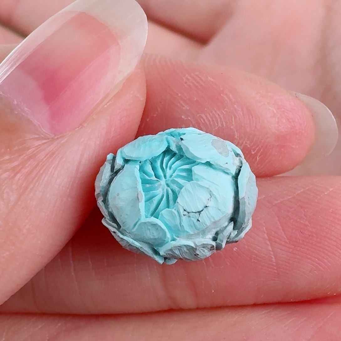 未镶嵌绿松石珠宝奇石