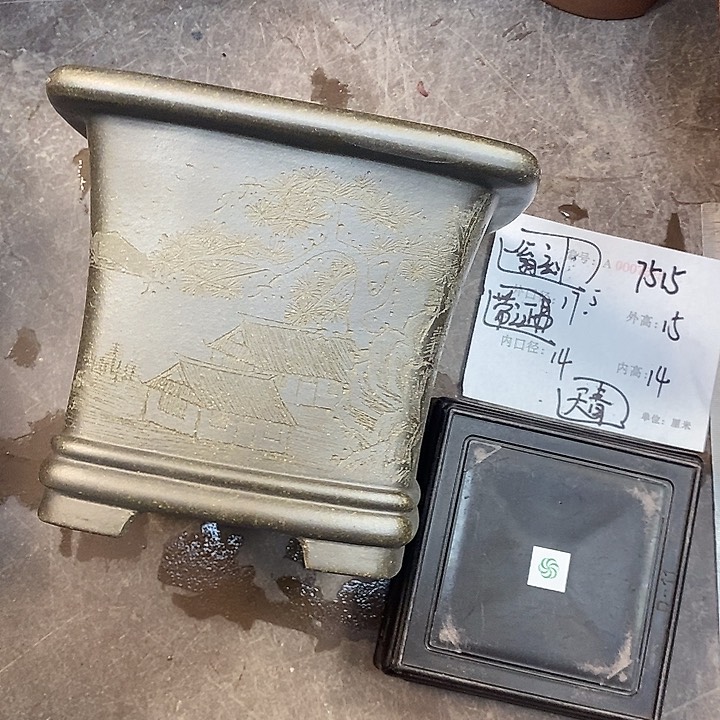 紫砂花盆紫砂花盆