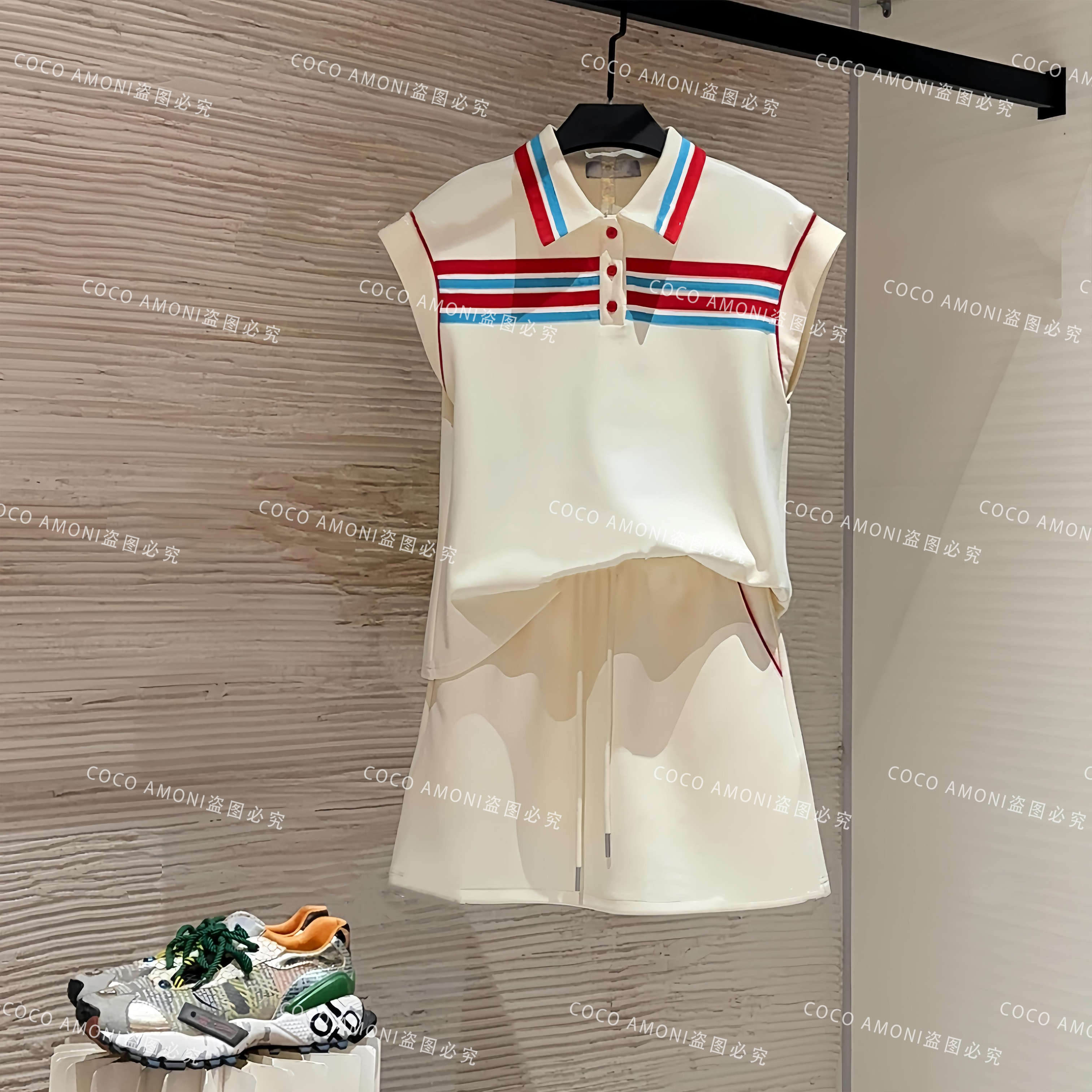 时尚设计师款潮流套装显瘦气质上衣短裤 ZC735