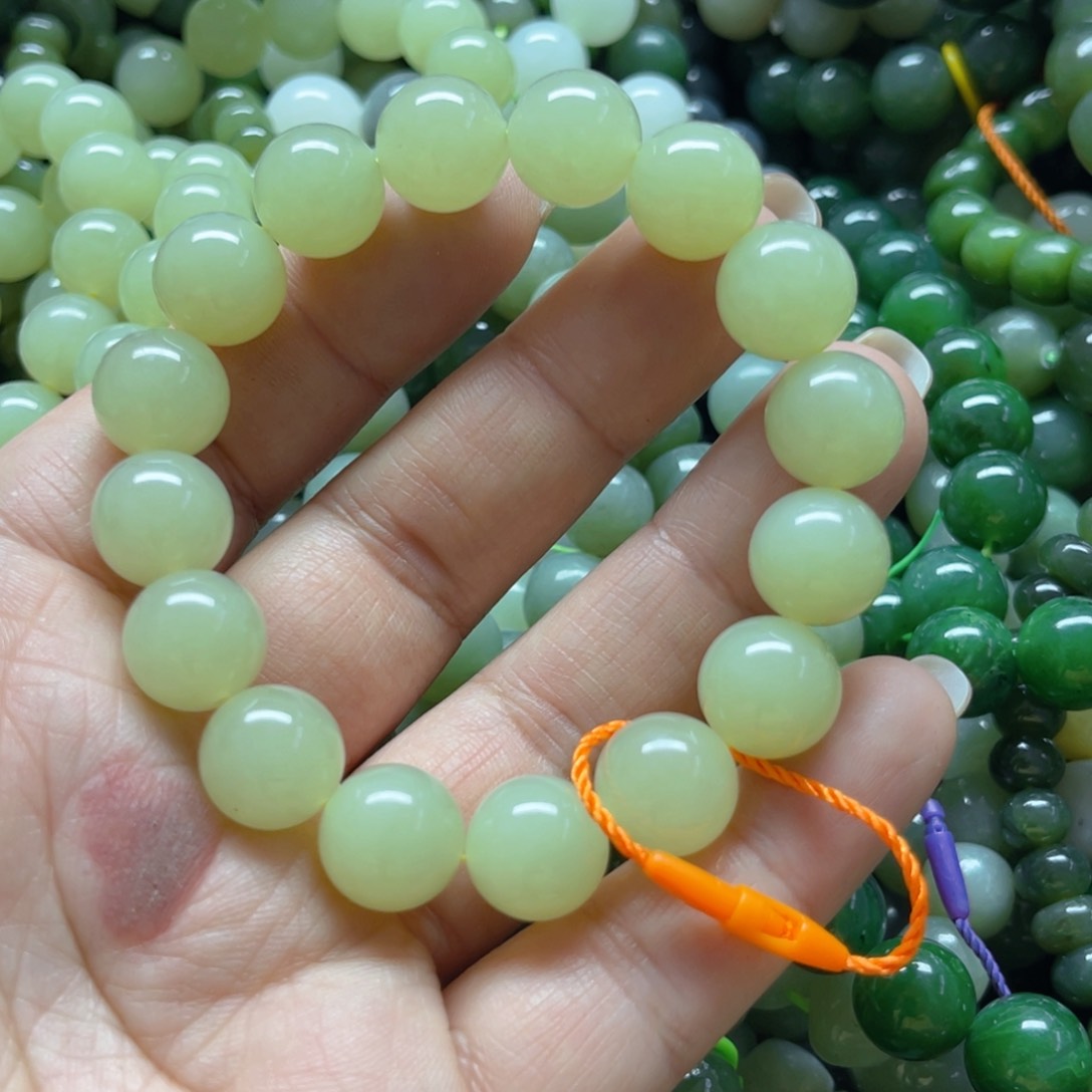 和田玉手链未镶嵌