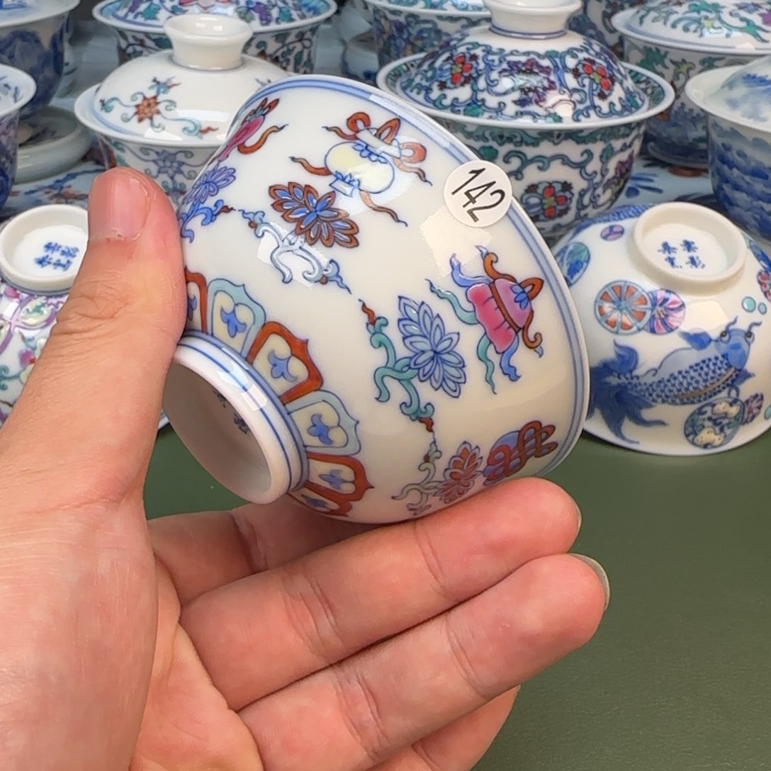 彦祖纯手工手绘茶具142