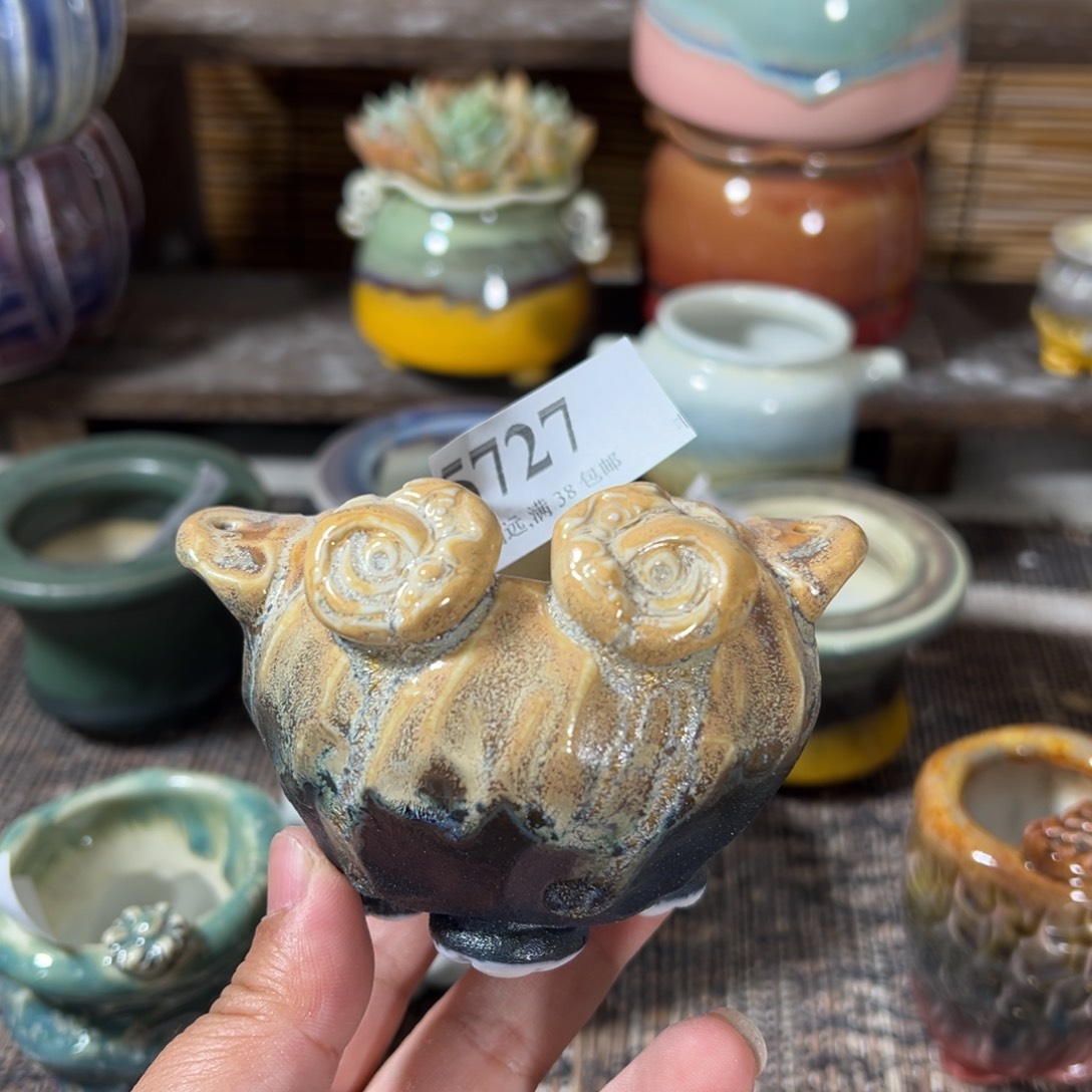 口4 景德镇手工花盆