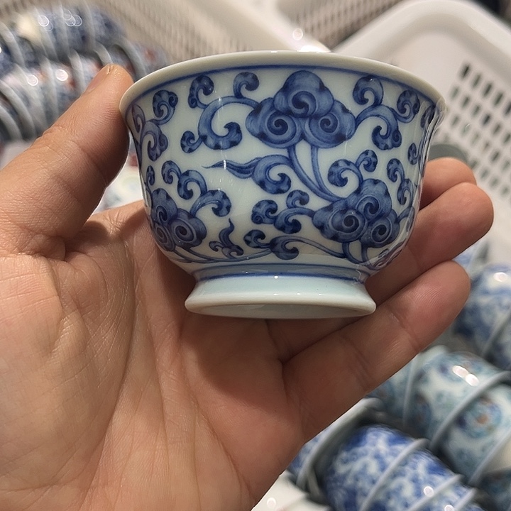 陶摆件景德镇陶瓷主人杯122