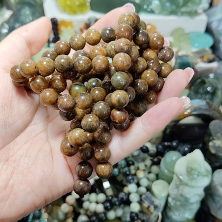 岫玉未镶嵌岫玉珠链