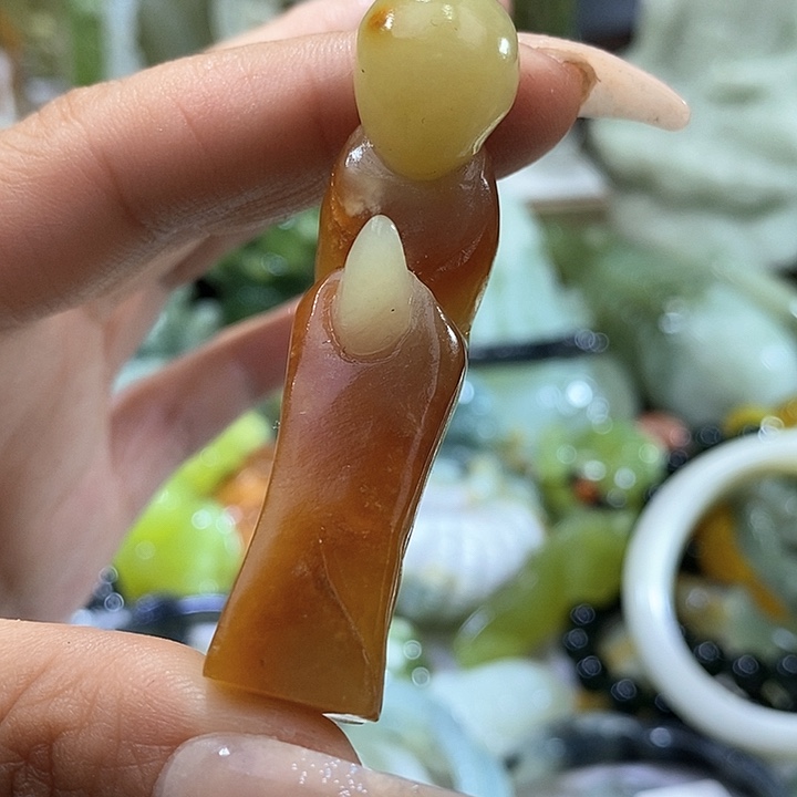 岫玉岫玉手把未镶嵌