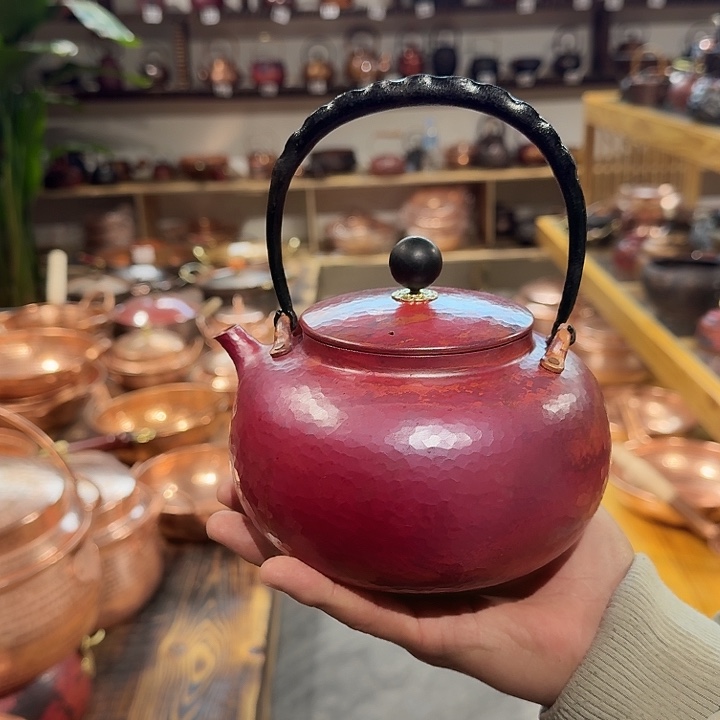 紫铜手工制作摆件