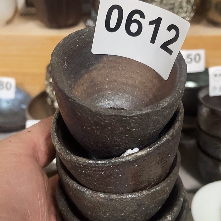 李***风陶杯子柴烧纯手工612