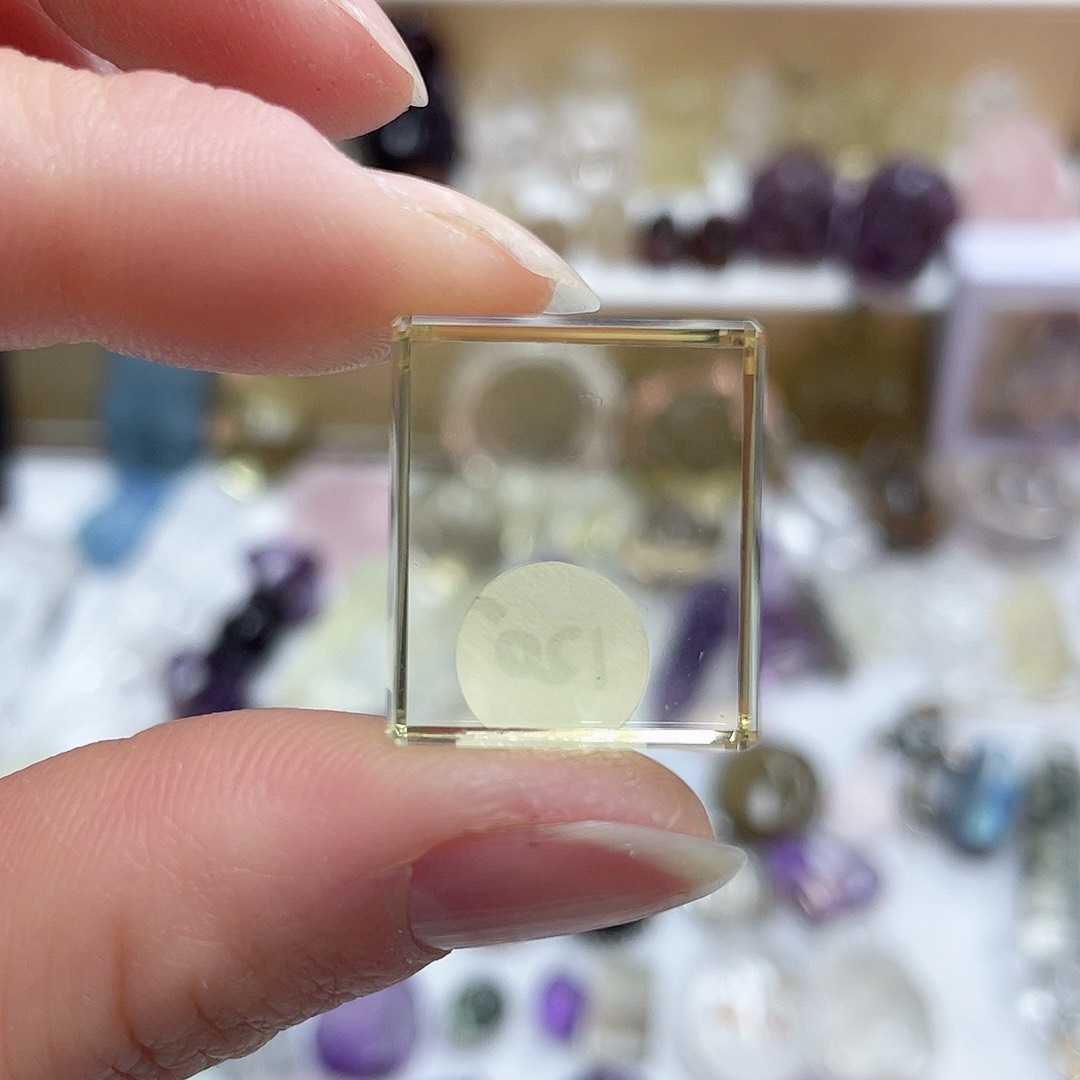 黄晶珠宝半成品未镶嵌