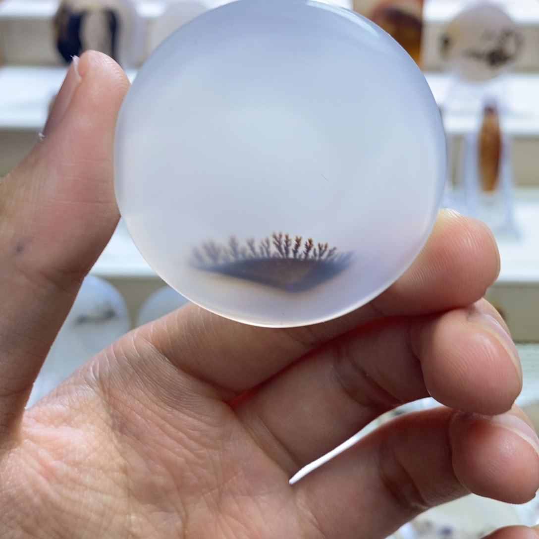 玛瑙/玉髓未镶嵌吊坠(不含链)