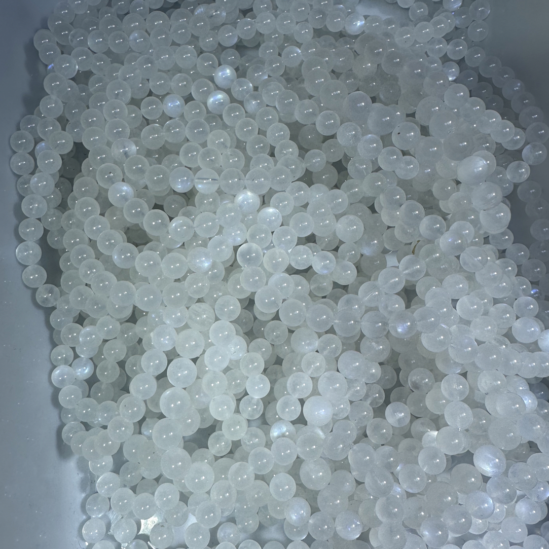 天然月光石单圈手串（多样性发一条）默认微瑕，奶体