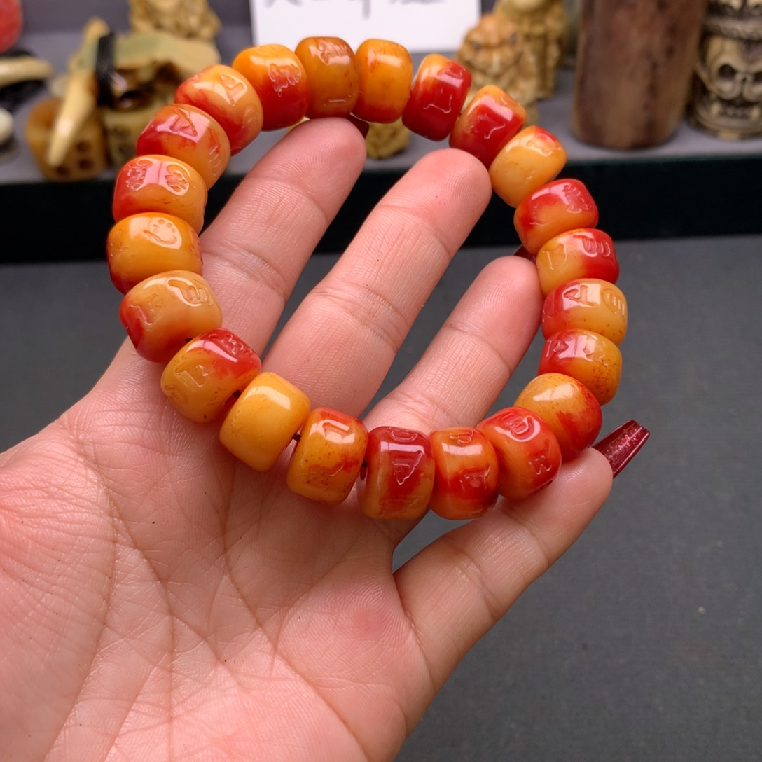 驼骨把件好看驼骨