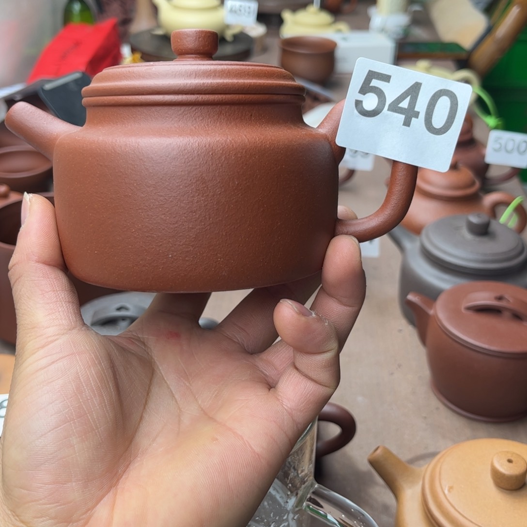 紫砂茶壶降坡泥德中300左右瑕疵