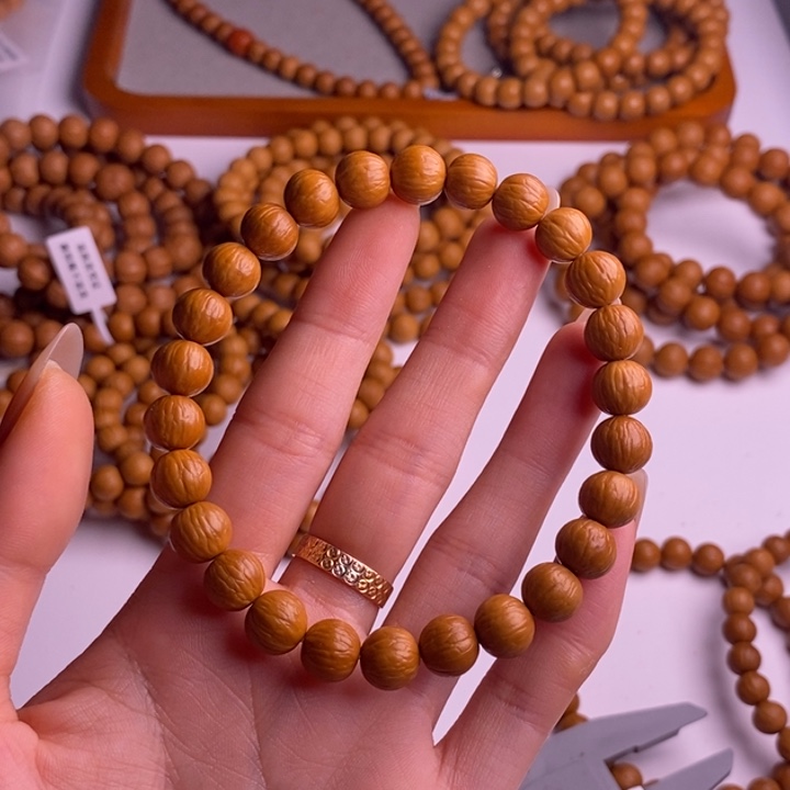 任***行猴头核桃手串聚宝盆9➕手串