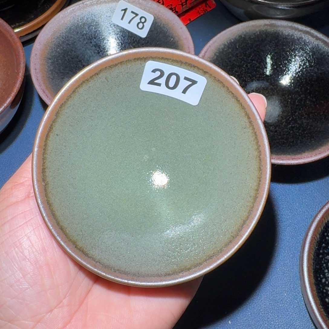小雨茶盏，手工柴烧，