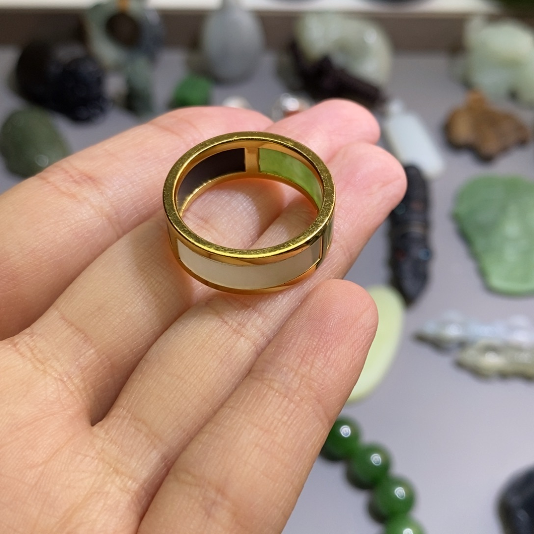 和田玉颈饰银S925镶嵌王*淼